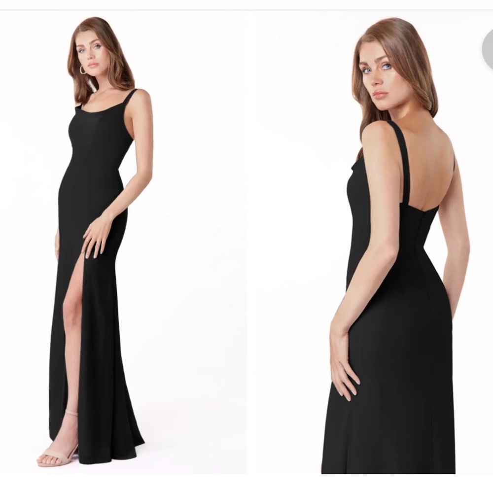 Azazie Navy Dress